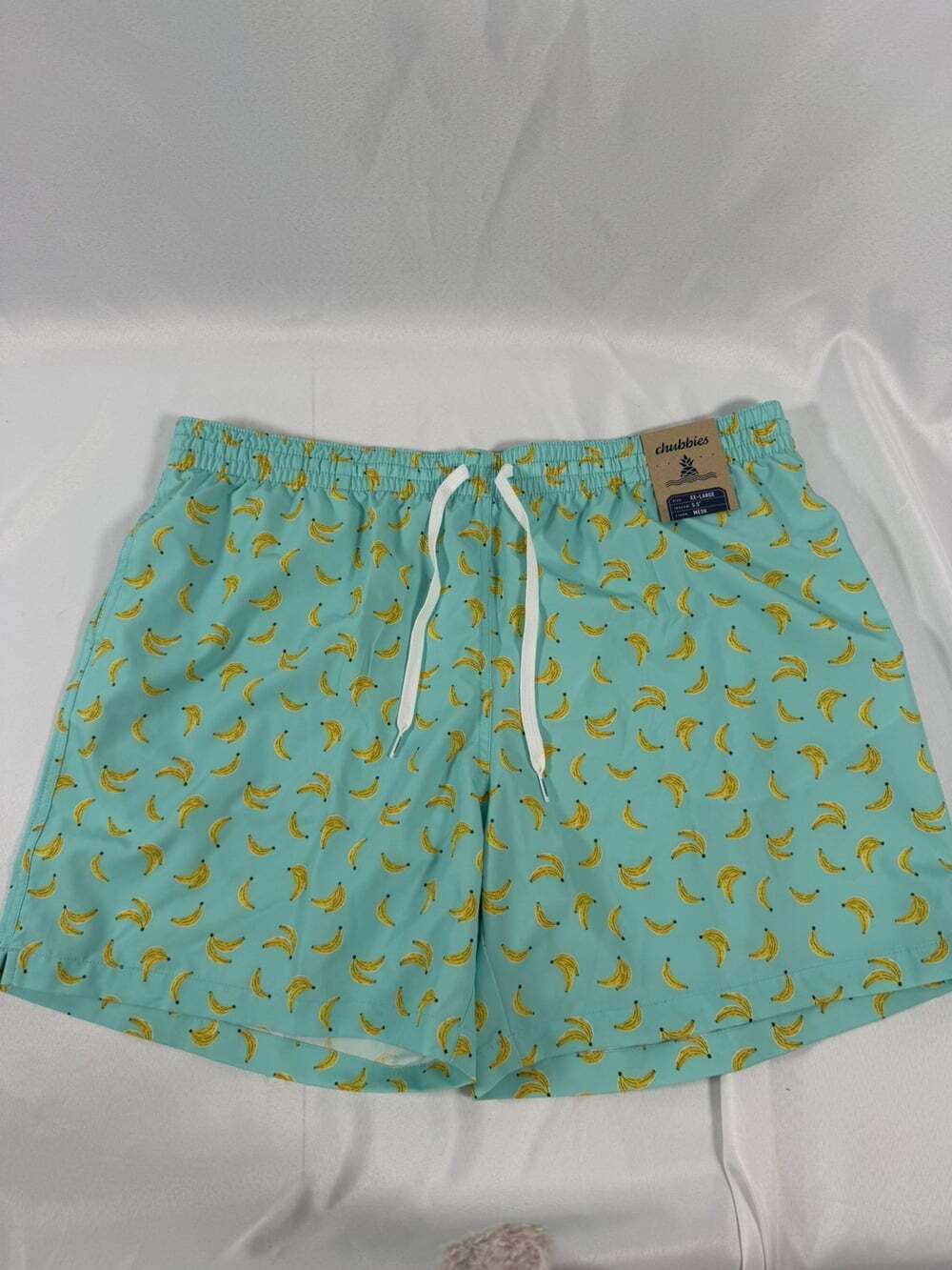 Chubbies Men's Size XX-Large 5.5" Swim Trunks Banana Mesh Lined NEW